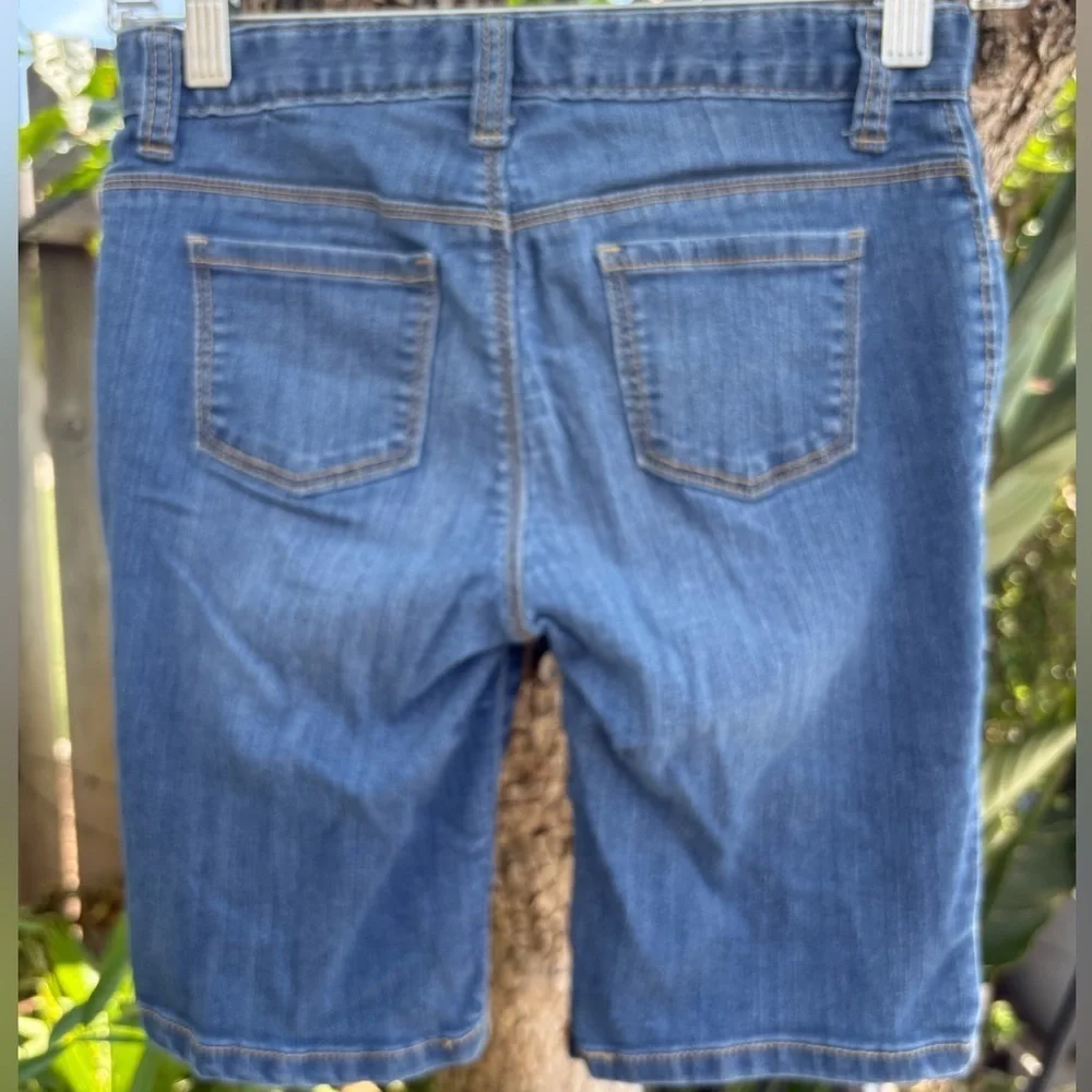 Old Navy Bundle 2 Pair of Girls Denim Bermuda Shorts | Size 10 Back to School